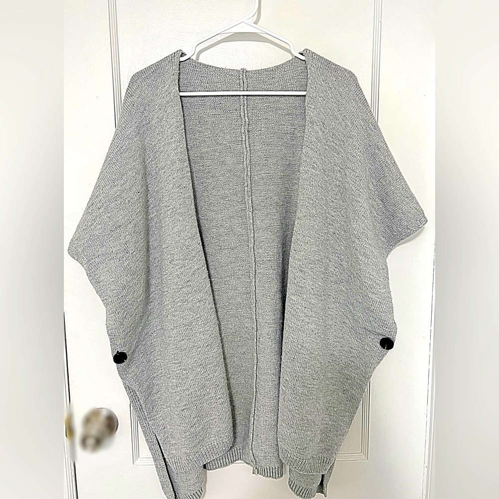 Poncho for cold weather